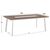 ΤΡΑΠΕΖΙ ΑΛΟΥΜΙΝΙΟΥ TABER HM5131.11 ΛΕΥΚΟ ΜΕ POLYWOOD TOP 200x100x75Υεκ |  Τραπέζια κήπου στο espiti
