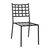 ΜΕΤΑΛΛΙΚΗ ΚΑΡΕΚΛΑ EMERY HM5509 ΣΕ ΜΑΥΡΗ ΑΠΟΧΡΩΣΗ 46x58x88  cm |  Πολυθρόνες κήπου στο espiti