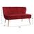 ΚΑΝΑΠΕΣ ANDY 2ΘΕΣΙΟΣ ΚΟΚΚΙΝΟ ΒΕΛΟΥΔΟ HM8401.06 128x70x77Υ εκ. |  Καναπέδες γωνιακοί στο espiti
