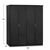 ΣΕΤ 2 ΤΜΧ ΝΤΟΥΛΑΠΑ 4ΦΥΛΛΗ ZEBRANO 160X42X181 HM11350.01 |  Ντουλάπες ρούχων στο espiti