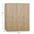 ΣΕΤ 2 ΤΜΧ ΝΤΟΥΛΑΠΑ 4ΦΥΛΛΗ SONAMA 160X42X181 HM11350.02 |  Ντουλάπες ρούχων στο espiti
