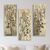 ΠΙΝΑΚΑΣ ΤΡΙΠΤΥΧΟ MDF RED FLOWERS AND BERRIES HM7204.01 60x50x0,3 εκ. |  Πίνακες στο espiti