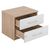 ΚΟΜΟΔΙΝΟ ΜΕΛΑΜΙΝΗΣ HM2220.06 SONAMA - ΛΕΥΚΟ 48x40,5x41,5 εκ. |  Κομοδίνα στο espiti