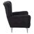 ΠΟΛΥΘΡΟΝΑ ΜΠΕΡΖΕΡΑ Τ. CHESTERFIELD ΣΕ ΧΡΩΜΑ ΜΑΥΡΟ HM9217.01 87x88x100 εκ. |  Πολυθρόνες σαλονιού στο espiti