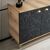 ΜΠΟΥΦΕΣ ΜΕΛΑΜΙΝΗΣ HM9045.01 NATURAL WOOD - ΜΑΥΡΟ ΜΑΡΜΑΡΟ 180x41x77,8Y εκ. |  Μπουφέδες στο espiti
