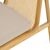Πολυθρόνα Jenta pakoworld teak ξύλο με rattan σε φυσική απόχρωση και μπεζ μαξιλάρι 72x67x92εκ |  Πολυθρόνες κήπου στο espiti