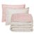 DAS HOME ΣΕΤ ΣΕΝΤΟΝΙΑ KING HAPPY 9674 GREY, ROSE |  Σεντόνια Υπέρδιπλα / King Size στο espiti