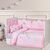 DAS BABY ΚΟΥΒΕΡΛΙ FUN 4934 GREY, PINK |  Βρεφικό κουβερλί στο espiti
