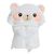 DAS BABY ΚΑΠΑ BATH 4942 WHITE |  Βρεφικές κάπες στο espiti