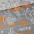 DAS KIDS ΣΕΤ ΣΕΝΤΟΝΙΑ ΜΟΝΑ 4941 GREY, ORANGE |  Σεντόνια Παιδικά στο espiti