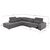 ΚΑΝΑΠΕΣ ΑΡΙΣΤΕΡΗ ΓΩΝΙΑ 5Θ ΜΕ RECLINE LUNARIS HM3316.01L ΓΚΡΙ ΥΦΑΣΜΑ 307x267x94Yεκ |  Καναπέδες γωνιακοί στο espiti
