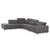ΚΑΝΑΠΕΣ ΑΡΙΣΤΕΡΗ ΓΩΝΙΑ 5Θ ΜΕ RECLINE LUNARIS HM3316.01L ΓΚΡΙ ΥΦΑΣΜΑ 307x267x94Yεκ |  Καναπέδες γωνιακοί στο espiti