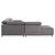 ΚΑΝΑΠΕΣ ΑΡΙΣΤΕΡΗ ΓΩΝΙΑ 5Θ ΜΕ RECLINE LUNARIS HM3316.01L ΓΚΡΙ ΥΦΑΣΜΑ 307x267x94Yεκ |  Καναπέδες γωνιακοί στο espiti
