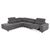 ΚΑΝΑΠΕΣ ΑΡΙΣΤΕΡΗ ΓΩΝΙΑ 5Θ ΜΕ RECLINE LUNARIS HM3316.01L ΓΚΡΙ ΥΦΑΣΜΑ 307x267x94Yεκ |  Καναπέδες γωνιακοί στο espiti