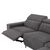 ΚΑΝΑΠΕΣ ΔΕΞΙΑ ΓΩΝΙΑ 5Θ ΜΕ RECLINE LUNARIS HM3316.01R ΓΚΡΙ ΥΦΑΣΜΑ 307x267x94Yεκ |  Καναπέδες γωνιακοί στο espiti