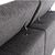 ΚΑΝΑΠΕΣ ΔΕΞΙΑ ΓΩΝΙΑ 5Θ ΜΕ RECLINE LUNARIS HM3316.01R ΓΚΡΙ ΥΦΑΣΜΑ 307x267x94Yεκ |  Καναπέδες γωνιακοί στο espiti