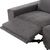 ΚΑΝΑΠΕΣ ΔΕΞΙΑ ΓΩΝΙΑ 5Θ ΜΕ RECLINE LUNARIS HM3316.01R ΓΚΡΙ ΥΦΑΣΜΑ 307x267x94Yεκ |  Καναπέδες γωνιακοί στο espiti