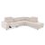 ΚΑΝΑΠΕΣ ΔΕΞΙΑ ΓΩΝΙΑ 5Θ ΜΕ RECLINE LUNARIS HM3316.02R ΕΚΡΟΥ ΥΦΑΣΜΑ 307x267x94Yεκ |  Καναπέδες γωνιακοί στο espiti