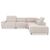 ΚΑΝΑΠΕΣ ΑΡΙΣΤΕΡΗ ΓΩΝΙΑ 5Θ ΜΕ RECLINE LUNARIS HM3316.02L ΕΚΡΟΥ ΥΦΑΣΜΑ 307x267x94Yεκ |  Καναπέδες γωνιακοί στο espiti