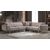 Stewehome Γωνιακός καναπές με χρυσά πόδια 230x250 cm 981678 |  Καναπέδες γωνιακοί στο espiti