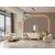 Stewehome Loft 3+3+1 Σαλόνι Κρεβατιού με Υψηλό Ξύλινο Πόδι &amp; Εύκολα Καθαριζόμενο Ύφασμα 174951 |  Καναπέδες στο espiti