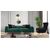 Stewehome Σετ καναπέδων 3+3+1 πράσινα και μαύρα 225x95x85 cm 574492 |  Καναπέδες στο espiti