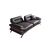 Stewehome Σετ Καναπέδων 3+3+1 Μοντέρνου Ξύλινου Design με Ανάγλυφες Λεπτομέρειες 220x90x80 cm 628011 |  Καναπέδες στο espiti