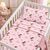 Βρεφικά Σετ Σεντόνι Κούνιας Με Λάστιχο Ballerines Pink Astron Italy |  Βρεφικά Σεντόνια στο espiti