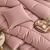 Πάπλωμα Ριγέ Υπέρδιπλο 220x240 Dusty Rose Astron Italy |  Παπλώματα Υπέρδιπλα στο espiti