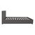 Κρεβάτι με στρώμα και αποθηκευτικό χώρο Molito-Resty pakoworld ύφασμα ανθρακί 160x200εκ |  Κρεβάτια στο espiti