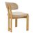Τραπεζαρία με Καρέκλες Genoa μπεζ και Τραπέζι Eleganza sonoma MDF και rubberwood 180x99x75,8εκ Σετ 7τεμ |  Σετ τραπεζαρίες στο espiti