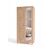 Stewehome Μποέμ ντουλάπα με καθρέφτη και 2 πόρτες από τζιούτα ύφασμα και MDF σκανδιναβικού στιλ 80x45x45 cm 31157955 |  Ντουλάπες ρούχων στο espiti