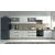 Επιτοίχιο γωνιακό ντουλάπι κουζίνας Soft Λευκό με βελανιδιά Διαστάσεις 60x60x72,8εκ AlphaB2B |  Ντουλάπια στο espiti