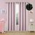 Κουρτίνα φωσφορίζουσα με 8 κρίκους Art 6140 ροζ  140x260 Ροζ   Beauty Home |  Ετοιμες παιδικές κουρτίνες στο espiti