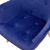 Πολυθρόνα Kido pakoworld βελούδο χρώμα μπλε |  Πολυθρόνες σαλονιού στο espiti