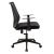Καρέκλα γραφείου διευθυντή Ghost pakoworld με ύφασμα mesh χρώμα μαύρο |  Καρέκλες γραφείου στο espiti