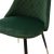 Καρέκλα Giselle pakoworld βελούδο σκούρο πράσινο-μαύρο χρυσό πόδι |  Καρέκλες στο espiti