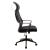 Καρέκλα γραφείου διευθυντή Dolphin pakoworld με ύφασμα mesh χρώμα μαύρο |  Καρέκλες γραφείου στο espiti