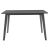 Τραπέζι Benson pakoworld MDF με καπλαμά  χρώμα rustic grey 120x75x75εκ |  Τραπέζια στο espiti
