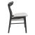 Καρέκλα Orlean pakoworld γκρι ύφασμα-rubberwood ανθρακί πόδι |  Καρέκλες στο espiti