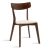 Καρέκλα Toto pakoworld μπεζ ύφασμα-rubberwood καρυδί πόδι |  Καρέκλες στο espiti