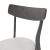 Καρέκλα Toto pakoworld γκρι ύφασμα-rubberwood ανθρακί πόδι |  Καρέκλες στο espiti