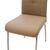 Καρέκλα Ariadne pakoworld PU μόκα-πόδι χρωμίου |  Καρέκλες στο espiti