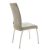 Καρέκλα Ariadne pakoworld PU γκρι-πόδι χρωμίου |  Καρέκλες στο espiti