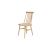 Καρέκλα Τραπεζαρίας Kristie Natural (42x52x87) Soulworks 0600004 |  Καρέκλες στο espiti